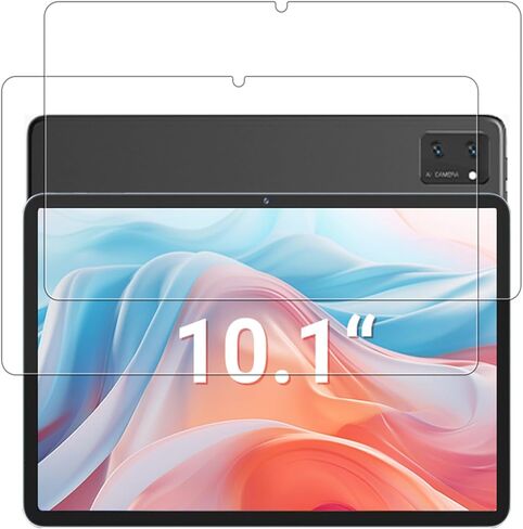 [عبوتان] واقي شاشة لجهاز DigiLand 1058 2025 Tablet 10.1 بوصة من الزجاج المقوى، واقي شاشة لجهاز DigiLand 1058 5G 10.1 بوصة مضاد للخدش وحساس وصلابة 9H in Kuwait