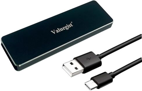 حاوية NGFF/M.2 NVME SSD، محول خارجي من الألومنيوم لـ USB 3.1 Gen 2 (10 جيجابت في الثانية) إلى محرك الحالة الصلبة NGFF NVMe PCI-e M-Key (حاوية USB مكعبة) in Kuwait