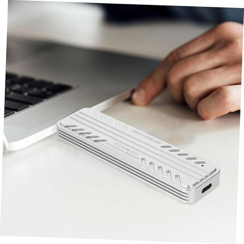 حافظة محرك الأقراص الصلبة Nvme SSD مصنوعة من سبائك الألومنيوم ومحول USB-c Pcie متوافق مع وحدة تخزين خارجية محمولة Ssds لنقل البيانات بسرعة عالية in Kuwait