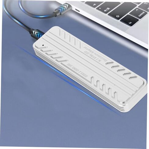 حافظة محرك الأقراص الصلبة Nvme SSD مصنوعة من سبائك الألومنيوم ومحول USB-c Pcie متوافق مع وحدة تخزين خارجية محمولة Ssds لنقل البيانات بسرعة عالية in Kuwait