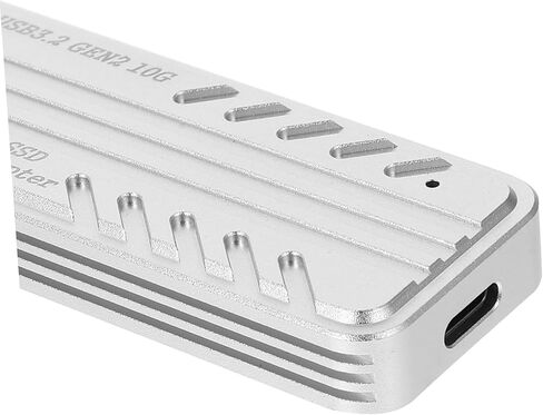 حافظة محرك الأقراص الصلبة Nvme SSD مصنوعة من سبائك الألومنيوم ومحول USB-c Pcie متوافق مع وحدة تخزين خارجية محمولة Ssds لنقل البيانات بسرعة عالية in Kuwait