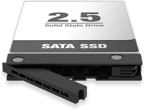 ICY DOCK ExpressTray MB038TP-B صينية SSD/HDD قابلة للإزالة مقاس 2.5 بوصة لـ ExpressCage MB038SP-B in Saudi Arabia