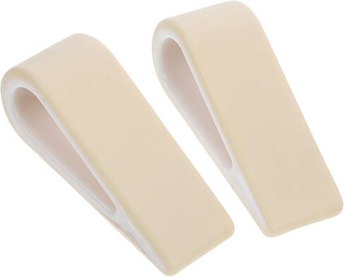 Homoyoyo 2pcs Adjustable White Silicone Laptop Holder Stand for Notebook, Portable Tilted Kickstand Riser for Desk Use in Saudi Arabia