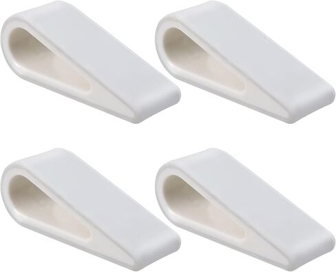 Sewroro 4pcs حامل كمبيوتر محمول قابل للتعديل حامل حامل تبريد مريح لدعم الكمبيوتر المحمول للمكتب مع قاعدة بلاستيكية بيضاء متوافقة مع أجهزة الكمبيوتر المحمولة in Kuwait