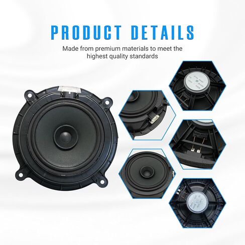 Front Door Speaker for 2014 2015 2016 2017 2018 Mazda 3 2013-2016 Mazda 6 CX-5 Speaker BHN9-66-960 KF01-66-960 in Saudi Arabia