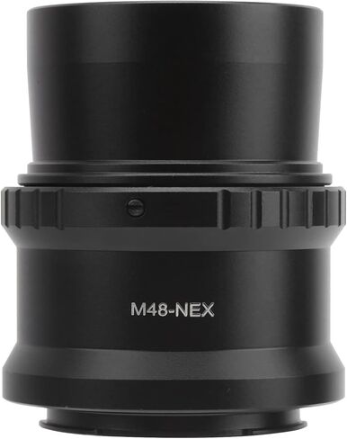 M48x0.75mm Telescope Adapter, Full Functions, Aluminum Alloy M48-NEX Lens Adapter for Astronomical Telescope for EMount Camera in Saudi Arabia