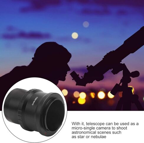 M48x0.75mm Telescope Adapter, Full Functions, Aluminum Alloy M48-NEX Lens Adapter for Astronomical Telescope for EMount Camera in Saudi Arabia