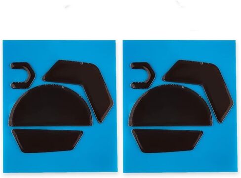 Mouse Side Panels/Anti Sweat Paste Grip Tape Replacement for Logitech G502 X Lightspeed Wireless/Wired / G502 X Plus Gaming Mouse (G502 X Black Grip Tape) in Saudi Arabia