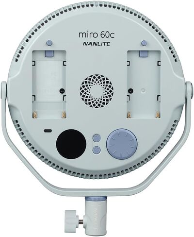 NanLite miro 60C 60W RGBW LED Round Panel Light, Mint Blue in Saudi Arabia