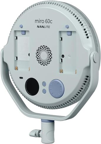 NanLite miro 60C 60W RGBW LED Round Panel Light, Mint Blue in Saudi Arabia