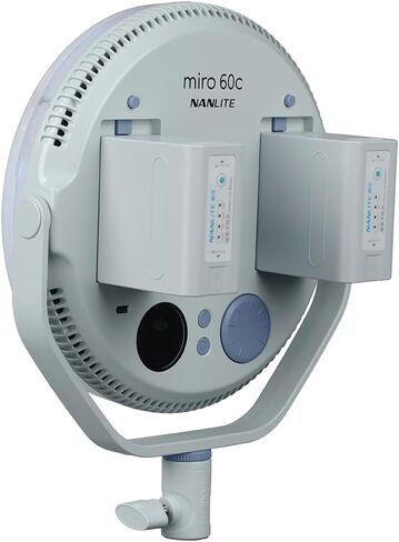 NanLite miro 60C 60W RGBW LED Round Panel Light, Mint Blue in Saudi Arabia