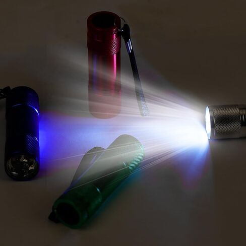 مجموعة FASTPRO مكونة من 30 قطعة من المصابيح الكاشفة، من الألومنيوم 6 مصابيح LED تتضمن بطاريات AAA وحبل قصير، من أجل هدايا الحفلات، والتخييم، ومستلزمات الأعاصير in Kuwait
