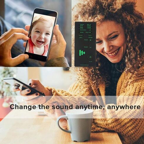 مغير الصوت، بطاقة صوت حية للألعاب محمولة صغيرة محمولة، 7 مؤثرات صوتية، لنظام Android iOS، للهواتف وأجهزة الكمبيوتر والأجهزة اللوحية والتوصيل والتشغيل in Kuwait