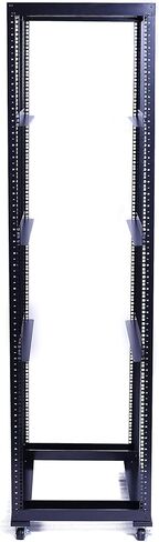 Raising Electronics Server Rack Open Frame Rack 4 Post 19 inch Adjustable Server/Audio Rack Cold Rolled Aluminum UL(42U,31 Depth) in Saudi Arabia