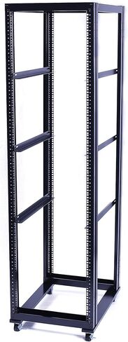 Raising Electronics Server Rack Open Frame Rack 4 Post 19 inch Adjustable Server/Audio Rack Cold Rolled Aluminum UL(42U,31 Depth) in Saudi Arabia