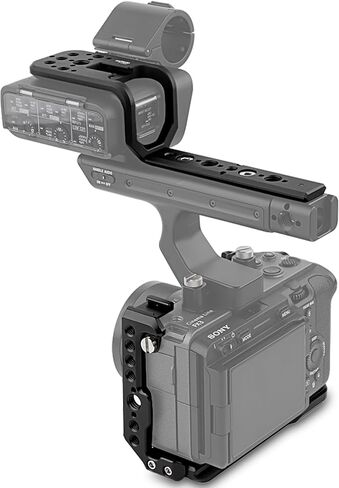 LEFTFOTO FX3 / FX30 Handle Extension Rig and Camera Cage Kit,Compatible with Sony FX3 FX30 XLR Handle Unit for Sony FX3 FX30 Camera in Saudi Arabia