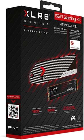 PNY XLR8 SSD Gaming Kit Designed to fit PS5, Black in Saudi Arabia