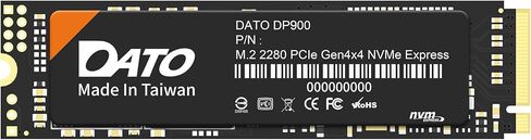 DATO M.2 2230 SSD 1TB, PCIe Gen 4x4 NVMe Internal Solid State Drive with Aluminum Heatsink, Compatible with Steam Deck, ROG Ally, Surface Pro, Mini PCs, Ultrabook, Up to 5000/3200 MB/s - ARES ARS430 in Kuwait