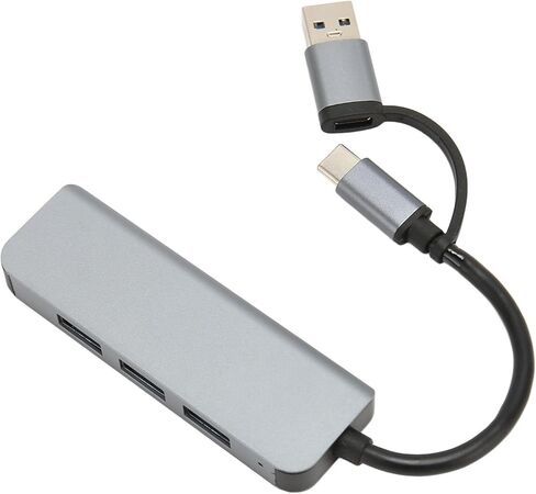 4 in 1 USB 3.0 Hub, 5Gbps USB C to USB Splitter, USB Hub Extender, Plug and Play, Compatible with,OS in Kuwait