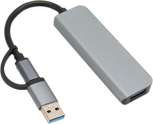 4 in 1 USB 3.0 Hub, 5Gbps USB C to USB Splitter, USB Hub Extender, Plug and Play, Compatible with,OS in Kuwait