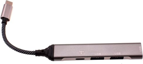 محول 4 في 1 Hub PD USB C متوافق مع هاتف Samsung Galaxy S23 S24 Ultra Plus - منفذ شاحن من النوع C وموزع USB in Saudi Arabia