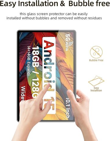Screen Protector for IWEGGO CP20PRO Android 15 Tablet 10 Inch, HD Scratch Resistant Tempered Glass Film for IWEGGO CP20PRO Drop Protection,Touch Sensitive,Anti-Fingerprint,2 pack. in Saudi Arabia