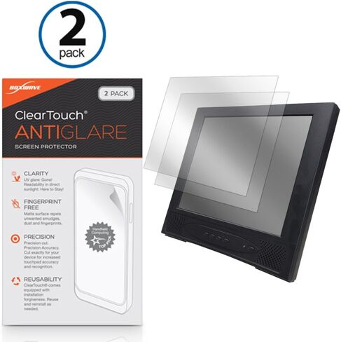 BoxWave Screen Protector Compatible with Gilbarco Passport POS 15" - ClearTouch Anti-Glare (2-Pack), Anti-Fingerprint Matte Film Skin in Saudi Arabia