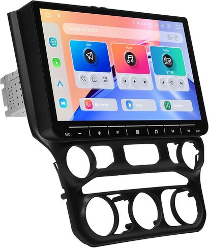 Dasaita Android 13 Car Stereo for Dodge RAM 1500/2500/3500 2019-2021, 10.2" Touchscreen Head Unit with 6GB RAM 64GB ROM, Wireless CarPlay & Android Auto, 4G LTE & 5G WiFi, Plug and Play Upgrade in Saudi Arabia