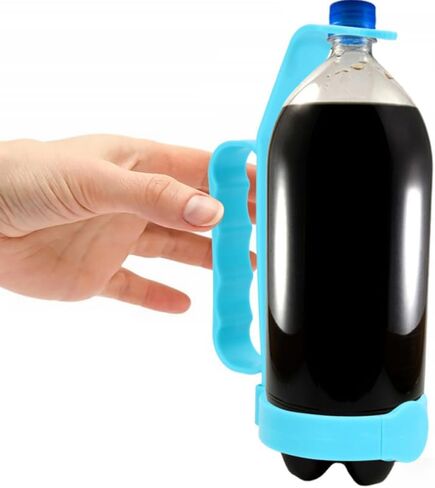 Beverage Bottle Handle for 2 Liter Soda Bottles Stable Pouring Grip for Camping Picnic Outdoor Use in Saudi Arabia