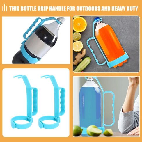 Beverage Bottle Handle for 2 Liter Soda Bottles Stable Pouring Grip for Camping Picnic Outdoor Use in Saudi Arabia