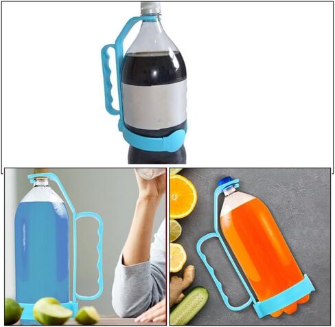 Beverage Bottle Handle for 2 Liter Soda Bottles Stable Pouring Grip for Camping Picnic Outdoor Use in Saudi Arabia