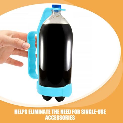Beverage Bottle Handle for 2 Liter Soda Bottles Stable Pouring Grip for Camping Picnic Outdoor Use in Saudi Arabia