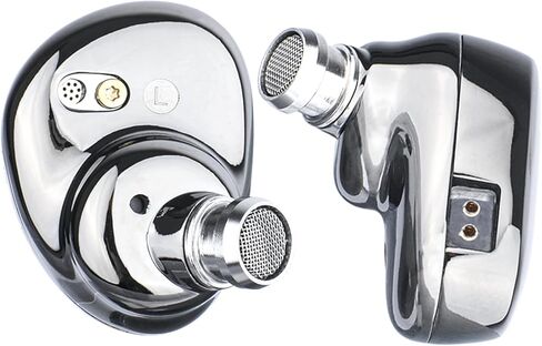 Linsoul SIMGOT EA500 LM 2nd Gen Dual-Magnet & Dual-Cavity Dynamic Driver in Ear Monitor + ZiiGaat Square Earbud Case in Saudi Arabia