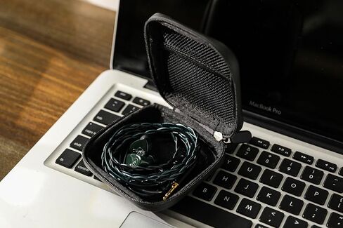 Linsoul SIMGOT EA500 LM 2nd Gen Dual-Magnet & Dual-Cavity Dynamic Driver in Ear Monitor + ZiiGaat Square Earbud Case in Saudi Arabia