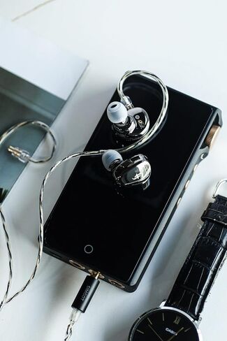 Linsoul SIMGOT EA500 LM 2nd Gen Dual-Magnet & Dual-Cavity Dynamic Driver in Ear Monitor + ZiiGaat Square Earbud Case in Saudi Arabia