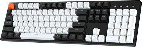 Keychron C2 كامل الحجم 104 مفاتيح USB من النوع C لوحة مفاتيح ميكانيكية سلكية للألعاب لتخطيط Mac، Gateron G Pro Brown Switch / إضاءة خلفية RGB / أغطية مفاتيح ABS مزدوجة اللقطة لوحة مفاتيح كمبيوتر لأجهزة الكمبيوتر المحمول التي تعمل بنظام Windows in Saudi Arabia
