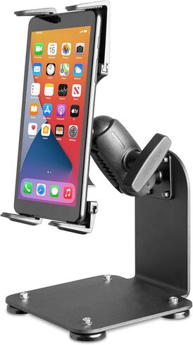 ARKON يتصاعد نظام التثبيت المغناطيسي SteadyMag مع حامل الكمبيوتر اللوحي ذو القبضة النحيفة | قبضة مغناطيسية قوية | يتم تركيبه على أي سطح معدني مسطح | مثالية لمناولة المواد والرافعة الشوكية | FLTAB001RM38 in Saudi Arabia