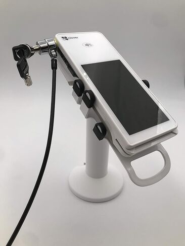 Tether Lock and Security Cable: Device to Countertop, Two Keys 6.6 Foot (Black) in Saudi Arabia