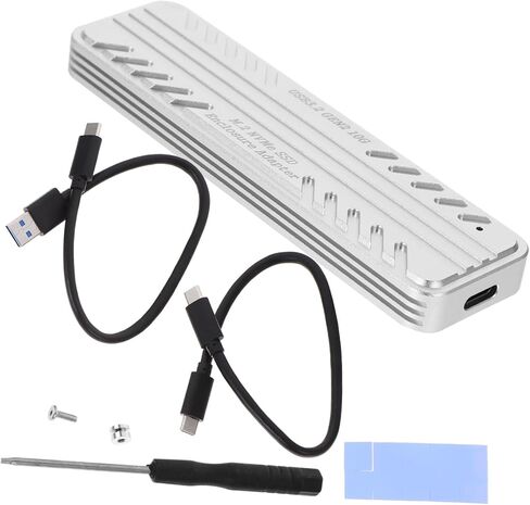 حافظة SSD من سبائك الألومنيوم USB C Pcie محول حافظة Nvme SSD خارجية متوافقة مع وحدة تخزين USB 3.2 المحمولة عالية السرعة in Saudi Arabia