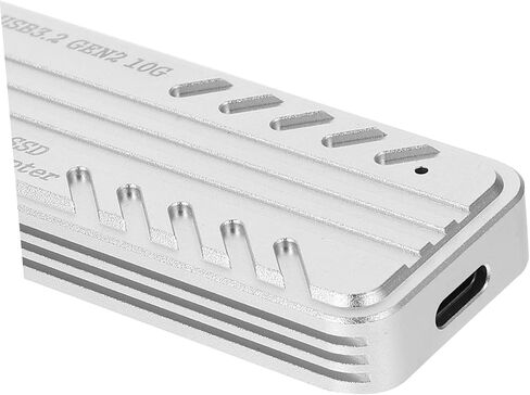 حافظة SSD من سبائك الألومنيوم USB C Pcie محول حافظة Nvme SSD خارجية متوافقة مع وحدة تخزين USB 3.2 المحمولة عالية السرعة in Saudi Arabia
