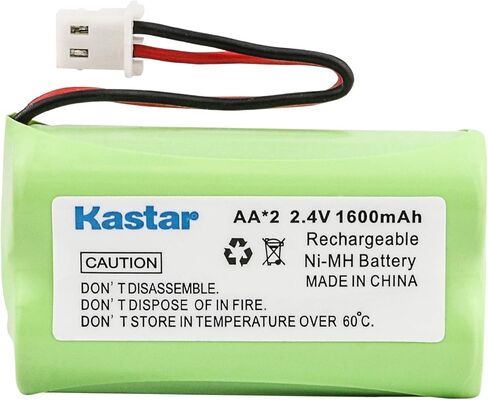 Kastar 2 Pack AAX2 2.4V بطارية هاتف لسوني: BP-T50، BPT50، BP-T51، BPT51، BP-TR10، BPTR10، Vtech: BT175242، BT-175242، BT275242، BT-275242، 6119، 6128، 6129، 89-1341-00-00, 8913410000 in Kuwait