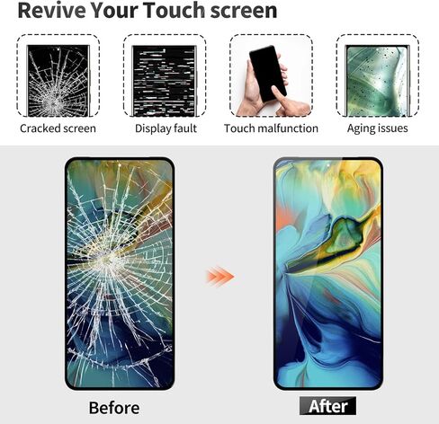 استبدال شاشة OLED لهاتف Google Pixel 8 Pro LCD لإصلاح شاشة Pixel 8 Pro لمجموعات تجميع اللمس الخاصة بمحول الأرقام Pixel 8 Pro مع إطار G1MNW GC3VE أسود in Kuwait