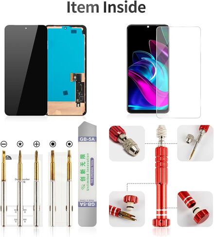 استبدال شاشة OLED لهاتف Google Pixel 8 Pro LCD لإصلاح شاشة Pixel 8 Pro لمجموعات تجميع اللمس الخاصة بمحول الأرقام Pixel 8 Pro مع إطار G1MNW GC3VE أسود in Kuwait