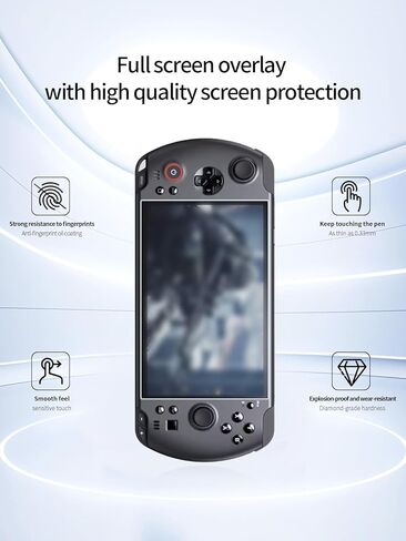 Screen Protector for GPD WIN 5, Anti-Scratch 9H Hardness Touch Sensitive Edges Bubble Free Easy to Install,HD Clear.2 Pack. in Saudi Arabia