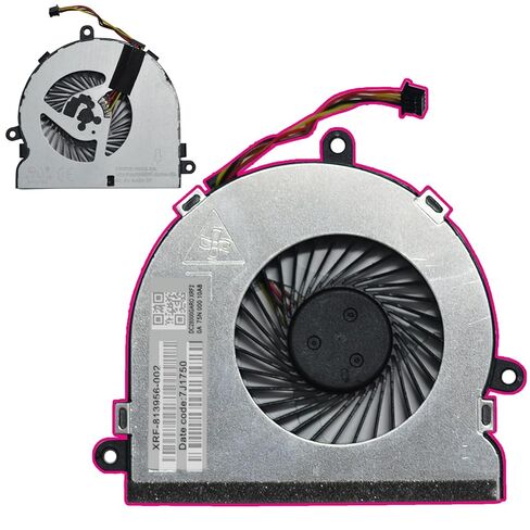 P/N XRF-813956-002، DC28000GAR0، مروحة تبريد وحدة المعالجة المركزية متوافقة مع HP Notebook 15-AC 15-AF 15-AY 15-BS 15-BA 15-BW 15-BD، TPN-C116 TPN-C125 TPN-C126 TPN-C130 Series، SPS-813946-001 in Kuwait