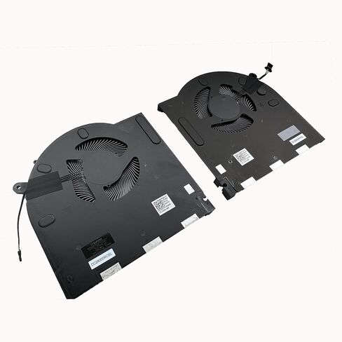 Replacement CPU and GPU Cooling Fan for Dell Alienware M17 R3 R4 0H5TYJ 0CNV63 DC28000ROSL EG50061S1-1C010-S9A K13087 DC28000RNSL EG50061S1-C060-S9A K13089 DFS240012BK0T DFSCK324162A2K 12V in Saudi Arabia