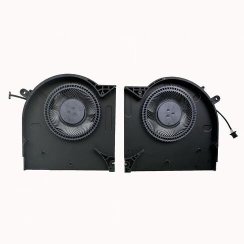 Replacement CPU and GPU Cooling Fan for Dell Alienware M17 R3 R4 0H5TYJ 0CNV63 DC28000ROSL EG50061S1-1C010-S9A K13087 DC28000RNSL EG50061S1-C060-S9A K13089 DFS240012BK0T DFSCK324162A2K 12V in Saudi Arabia