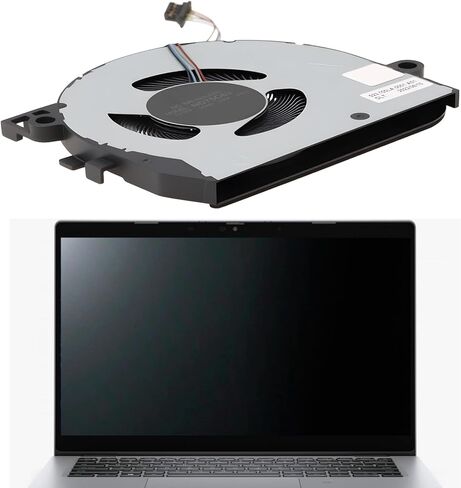 مروحة تبريد وحدة المعالجة المركزية 0CJCNP CJCNP متوافقة مع DELL Latitude 13 5320 E5320 P138G in Kuwait