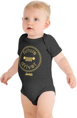 Jeep Baby Bodysuit Future Driver - Officially Licensed in Saudi Arabia