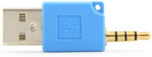 SANOXY Data Charger Dongle Adapter for iPod Shuffle 2nd Gen (Blue) in Saudi Arabia